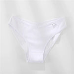 FINETOO Women Cotton Panties Female Sexy V Wasit Briefs Pantys Ladies Breathable Underwear Girls M-2XL Intimates Lingerie Soft