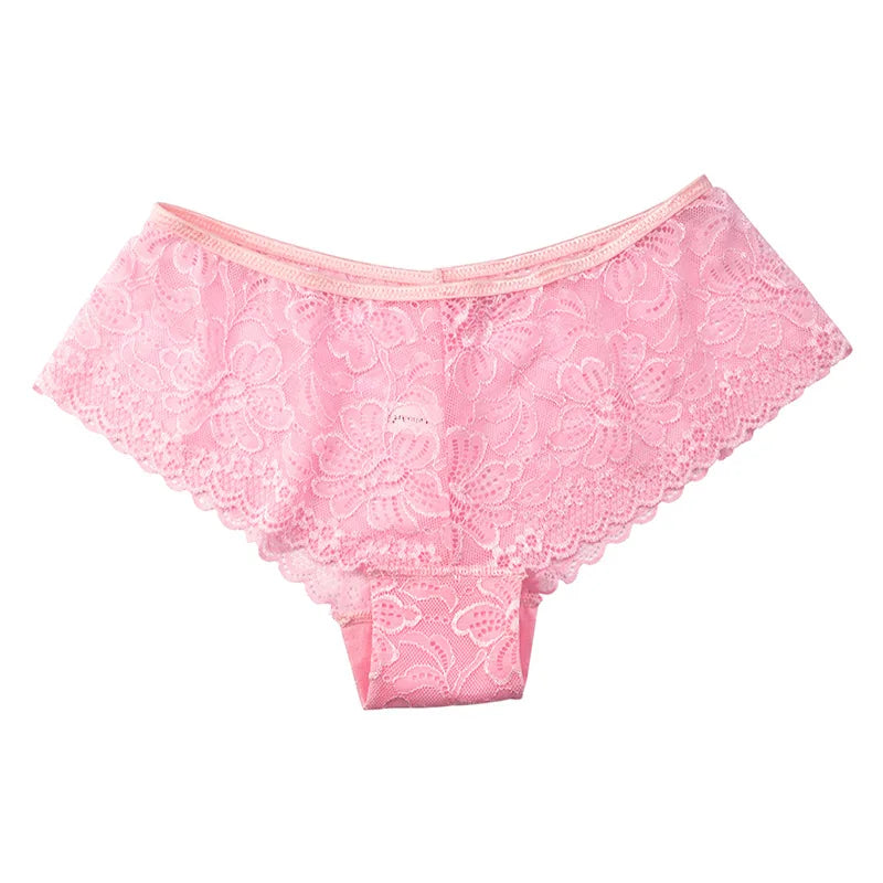1PC Sexy Panties for Woman Sexy Underwear Breathable Lace Lingerie Female Briefs Comfy LacePantys Transparent Female Underpants