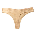 3Pcs/Set Cotton Panties Sexy G-string Low Rise Panties Women Seamless Underwear Set Female Underpants Breathable Lingerie Panty