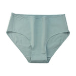 1 Pack Soft Cotton Briefs Women High Waist Panties Ladies Solid Color Women's Full Coverage Plus Size Lingerie M-2XL Intimates