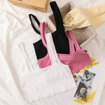 Square Neck Crop Top Women Seamless Underwear Top Solid Color Off Shoulder Cami Sexy Lingerie Sleeveless Tank Top Camisole