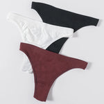 M-XL Women's Seamless G-string Thongs Female Sexy Underwear Low Waist Brazilian Panties Ladies M-XL Intimate Sexy Lingerie