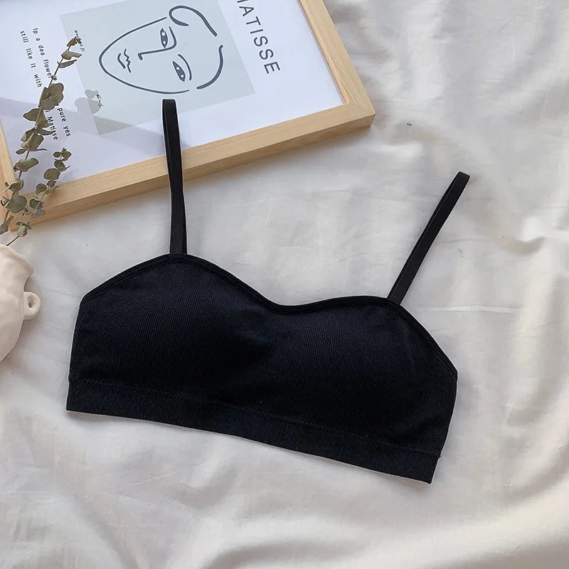 Padded Bras For Women Wireless Brassiere Comfort Push-Up Bra Female Underwear Sexy Lingerie Solid Color Intimates