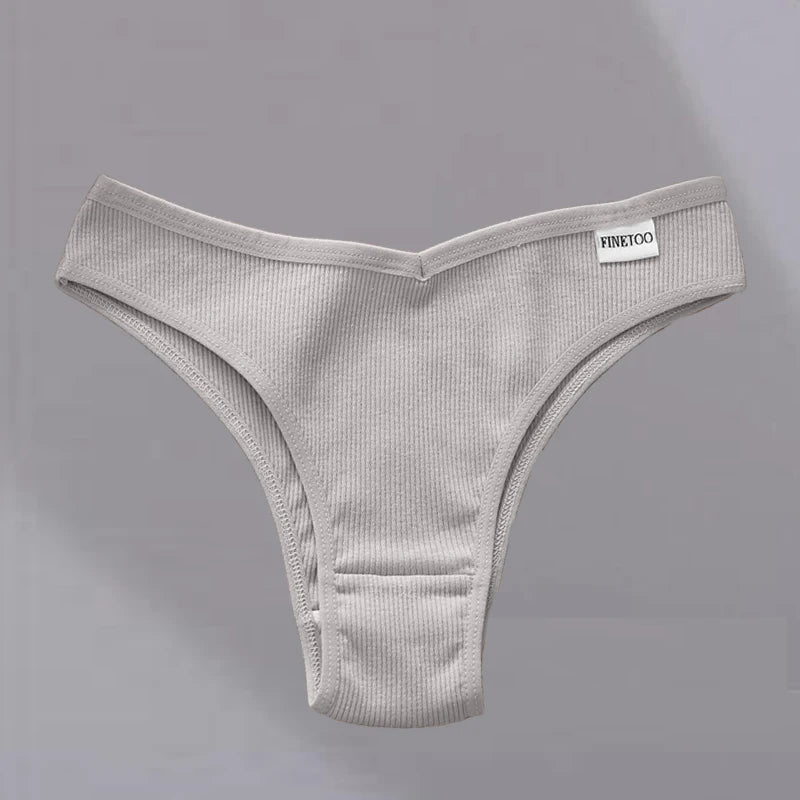 Sexy V Waist Cotton Panties for Women Female Brazil Underpants Ladies Low Rise Briefs Underwear Breathable Girls New Lingerie