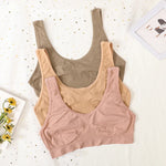 Women Seamless Tube Top Underwear Wireless Bra Low Back Sexy Lingerie Comfort Unlined Crop Top Sleeveless Solid Bra Tops