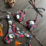 RUOTONGSEPT 2023 Popular Womens Beachwear Sexy Bikinis Set Hot Sport Swimwear Push-Up Padded SwimsuitExquisite Bather Swimwear