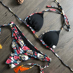 RUOTONGSEPT 2023 Popular Womens Beachwear Sexy Bikinis Set Hot Sport Swimwear Push-Up Padded SwimsuitExquisite Bather Swimwear