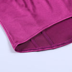 Women’s Sexy Exposed Navel Tube Tops Fashion Solid Color Off-the-shoulder Pullover Strapless Tops Wrap Tops