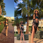ZTVitality Sexy Solid Bow Bikinis Push Up Bikini 2021 Straps Padded Low Waist Swimsuit Bandage Swimwear Women Brazilian Biquini