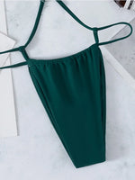High Cut Out G String Female Swimwear One Piece Swimsuit Women Mini Micro Thong Monokini Bather Backless Bathing Suit Swim Wear