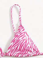 ZTVitality Zebra Print Push Up Bikini Sexy Bikinis 2021 New Arrival Padded Bra Low Waist Swimsuit Female Swimwear Women Biquini