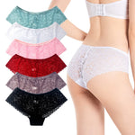 1PC Sexy Panties for Woman Sexy Underwear Breathable Lace Lingerie Female Briefs Comfy LacePantys Transparent Female Underpants