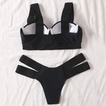 Leopard High Waist Bikini Push Up Bra Cup Bikinis 2026 Women Swimsuit Female Swimwear Two Piece Bikini Set High Cut Bathing Suit