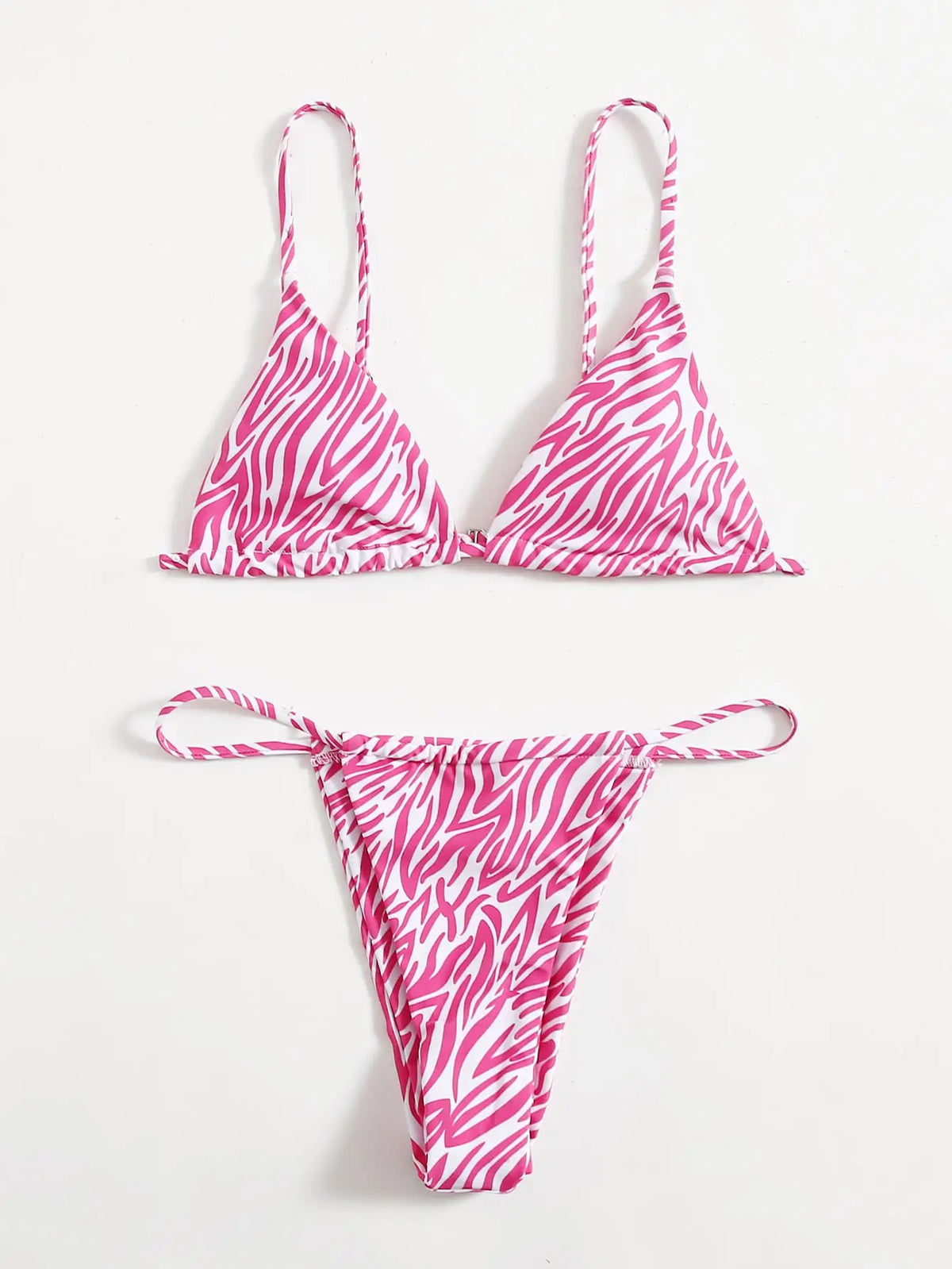 ZTVitality Zebra Print Push Up Bikini Sexy Bikinis 2021 New Arrival Padded Bra Low Waist Swimsuit Female Swimwear Women Biquini