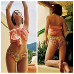 Women's See-through Mesh Yarn Briefs Low Waist Lady Panties Sexy Lace Edge Knickers Antibacterial Cotton Crotch Female Panties