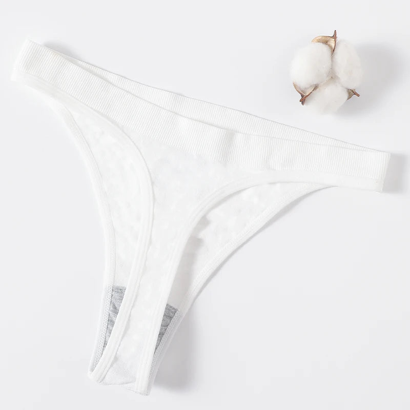 M-XL Women's Thongs Seamless G-string Brazilian Panties Sexy Underwear Cotton Briefs Low Waist Thongs Ladies Lingerie