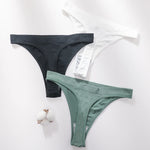 M-XL Women's Seamless G-string Thongs Female Sexy Underwear Low Waist Brazilian Panties Ladies M-XL Intimate Sexy Lingerie