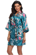 Rayon Robes Women Nightwear Flower Home Clothes Intimate Lingerie Casual Kimono Bath Gown Lady Sexy Night Dress Oversize 3XL