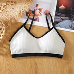 Non-wire Tube Bras For Women Seamless Underwear Sexy Lingerie U-Shape Low Back Bra Top Female Removable Pads Brassiere