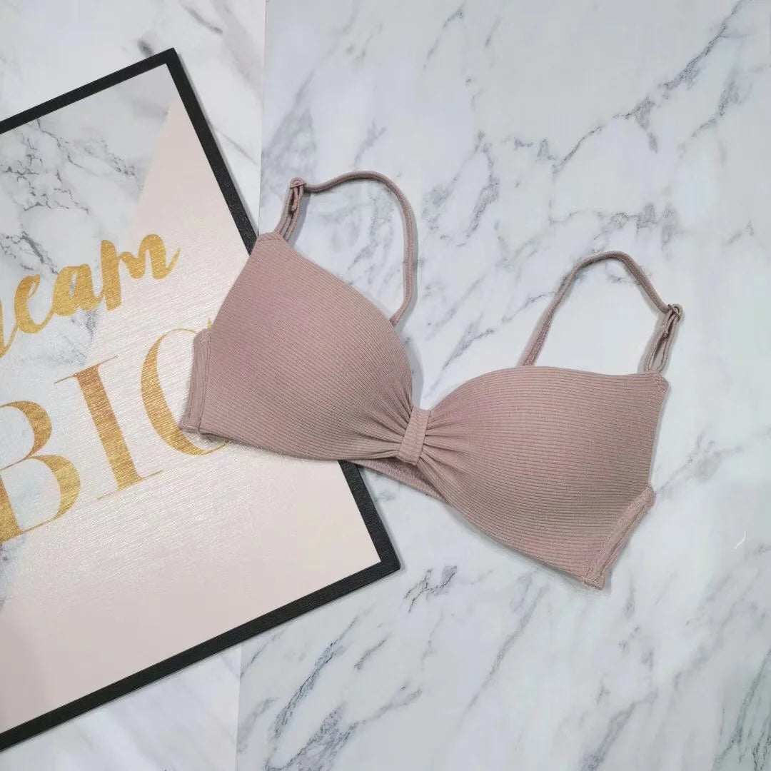 Push Up Bra Wire Free Bras For Women Sexy Padded Bralette A B Cup Bra Female Brassiere Seamless Underwear Ladies Lingerie