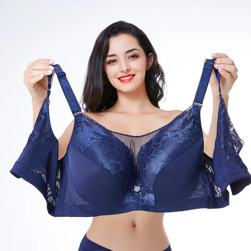 Ultra Big Size Women bra F G Cup Push Up Bra Plus Size Bra Full Cup Body Shaping Underwear Large Cup Anti Emptied Women Push Up
