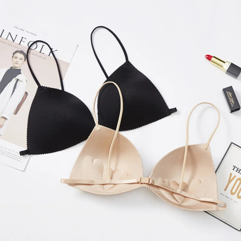 Push Up Bras For Women Seamless Bra Backless Bralette Push Up Lingerie Wireless Female Intimates Comfort Underwear Brassiere