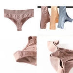 Women Sports Bra And Panties Set Seamless Bra U-Back Crop Top High Rise G-String Panties Thongs Underwear Sexy Lingerie Set