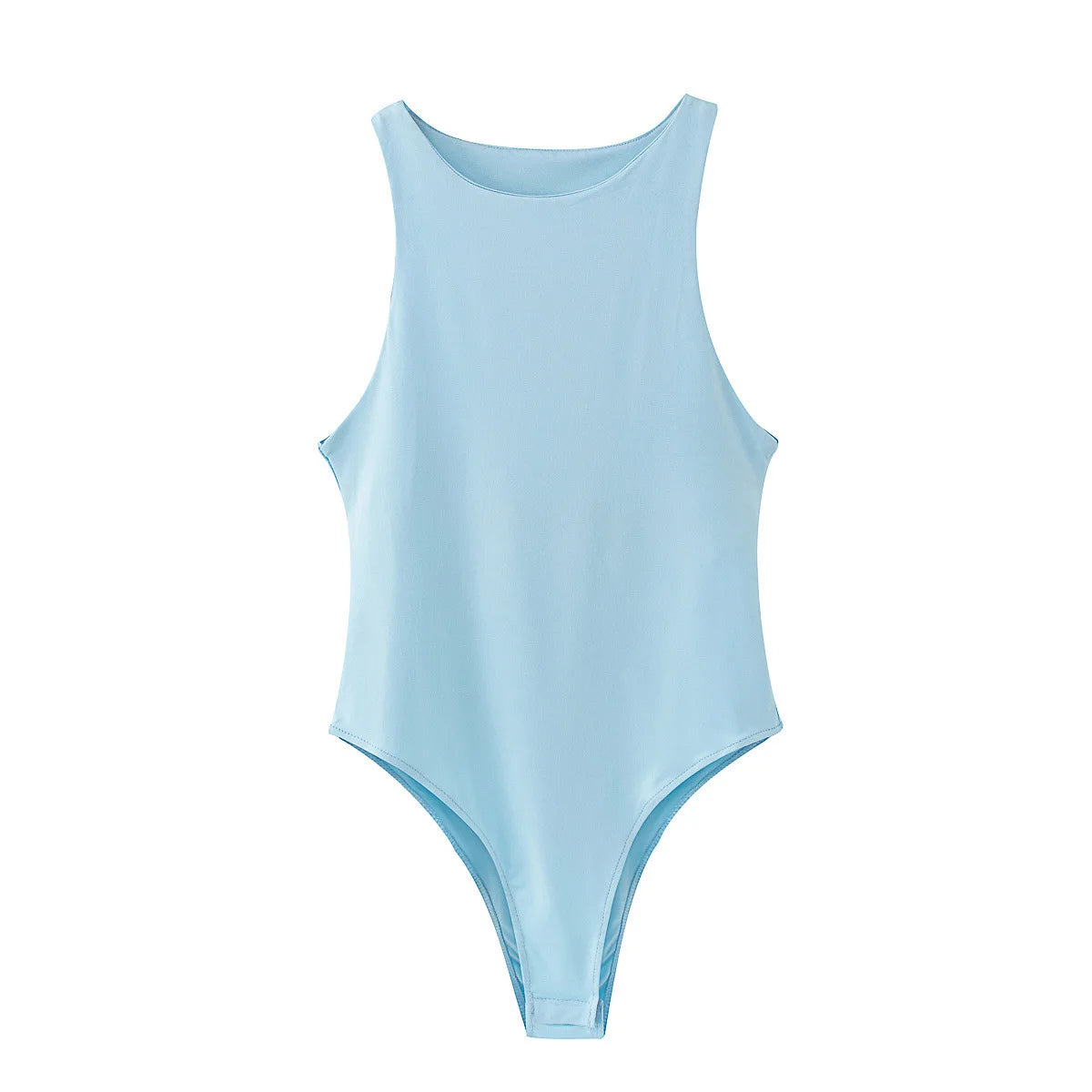 summer solid sexy bodycon women bodysuits female 8 color green slim casualbodysuit chic lady club short playsuits femme