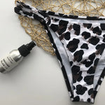 V-Bar Underwired Polka Dot Bikini 2025 Women Swimsuit Female Swimwear Two Pieces Bikini Set Ribbed High Cut Bathing Suit Swim