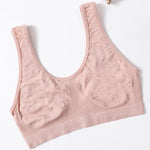 Women Seamless Tube Top Underwear Wireless Bra Low Back Sexy Lingerie Comfort Unlined Crop Top Sleeveless Solid Bra Tops