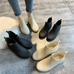 Woman Rain Boots 2020 Spring Autumn Waterproof Ankle Boot For Women Shoes Low Heel Rain Boots Non-Slip Ladies Shoes Plus Size