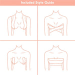 Summer Strapless Bikini Invisible Nipple Cover Breast Lift-Up Boob Tape Women Sexy Tube Top Plus Size Bra Push Up Bra Crop Top