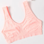 Women Seamless Tube Top Underwear Wireless Bra Low Back Sexy Lingerie Comfort Unlined Crop Top Sleeveless Solid Bra Tops