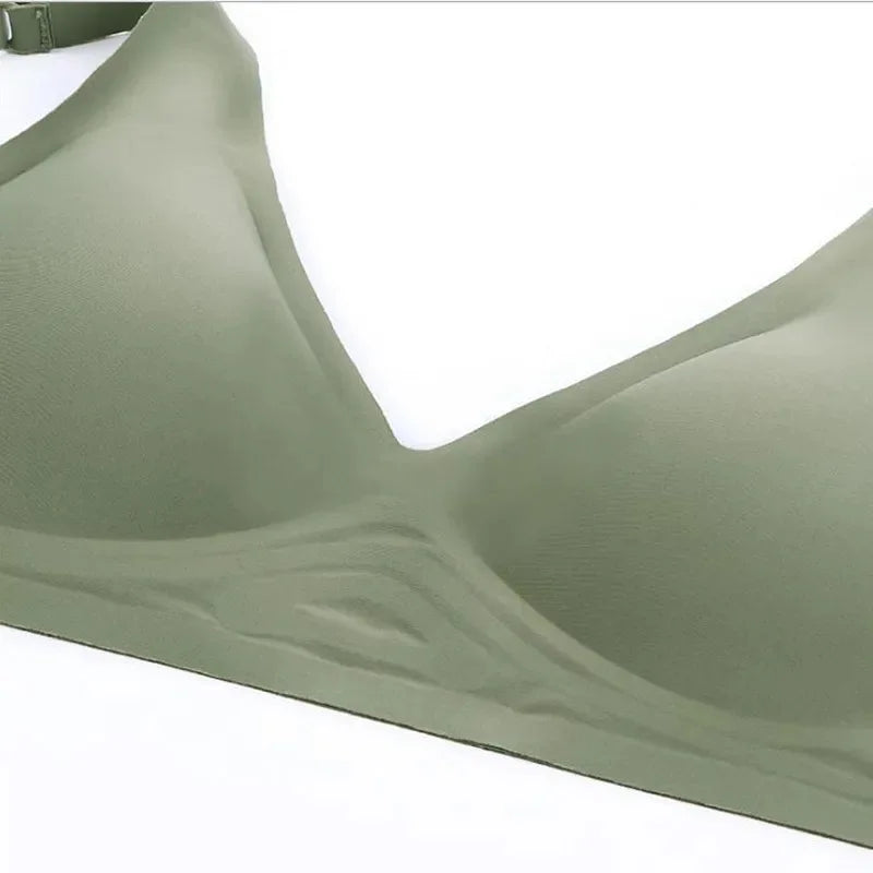 No Show Bras For Women Push-Up Bra Wire Free Brassiere Sexy Lingerie Padded Underwear Plus Size Sleepwear Bra Intimates S-3XL