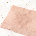Women Strapless Bra And Panties Set Bandeau Bra High Waist Thong Seamless Underwear Sexy Tube Bra Female Sexy Lingerie Set M-XL