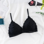 Women Lace Bralette Push Up Bras Female Wire Free Brassiere Backless Underwear Push-Up Bra Removable Pads Sexy Lingerie