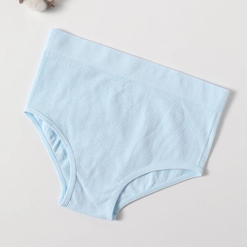 1PC Seamless Panties Women Sexy High Waist Brief Hip Lift Underwear Female Underpants Shaperwear High Rise Panties Lingerie M-XL