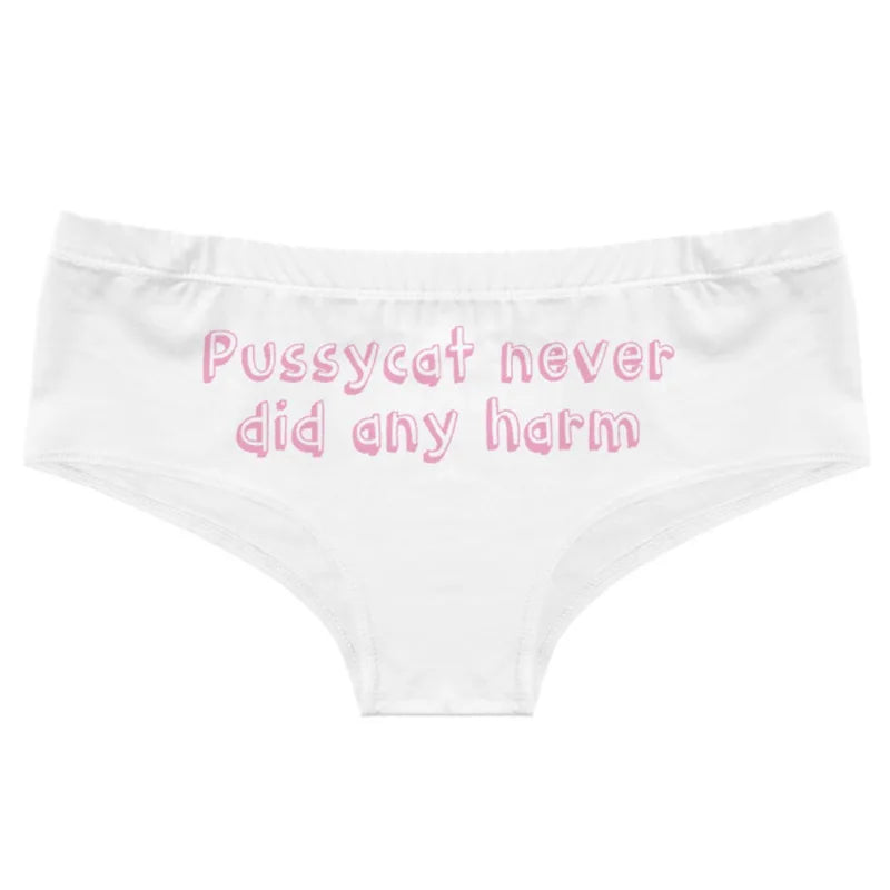 Cute Cat Claw Print Panties Sexy Hip-Lifting Women Underwear Breathable Seamless Female Briefs Erotic Lingerie