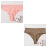 2Pcs/Set Women Panties High Waist Panties Sexy Bodyshaper Thongs Female Underpants Seamless Underwear Sports G-string Intimates