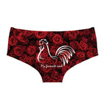 Original Valentine's Day Theme Printed Women Underwear Stretch Comfortable Panties Peach Hips Seamless Women Briefs
