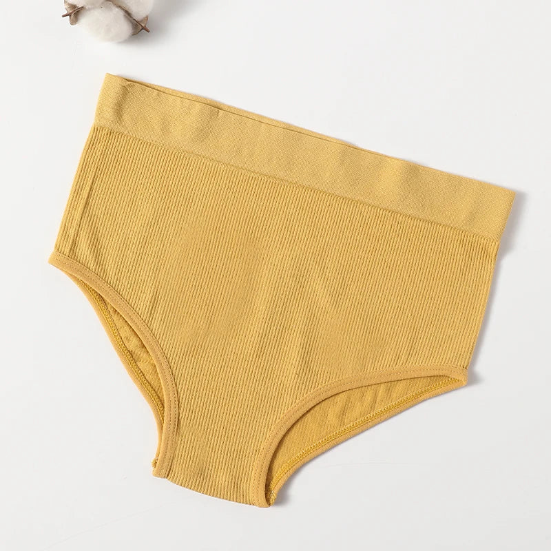 1PC Seamless Panties Women Sexy High Waist Brief Hip Lift Underwear Female Underpants Shaperwear High Rise Panties Lingerie M-XL
