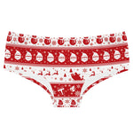 Christmas Theme Printing Women's Underwear Sexy Low-Waist Panties Temptation Wrap Buttocks Underpants Seamless Female Briefs