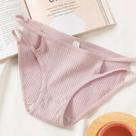 Cotton Panties Briefs Women Sexy Lingerie Female Underpants Solid Color Hollow Out Seamless Underwear Sexy Low-Waist Pantys M-XL