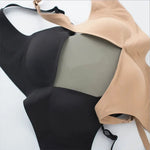 No Show Bras For Women Push-Up Bra Wire Free Brassiere Sexy Lingerie Padded Underwear Plus Size Sleepwear Bra Intimates S-3XL