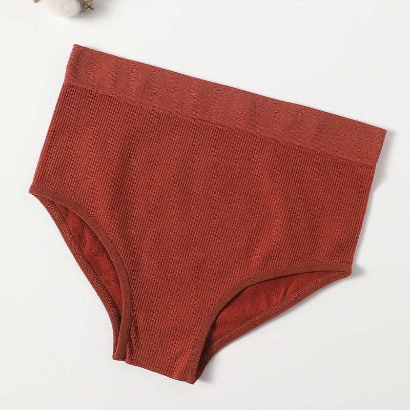 1PC Seamless Panties Women Sexy High Waist Brief Hip Lift Underwear Female Underpants Shaperwear High Rise Panties Lingerie M-XL