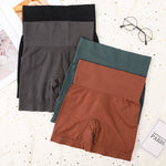 Women Seamless Shapewear High Waist Safety Short Pants Sports Shorts Push-Up Hip Panties Female Underwear Seamless Underpants