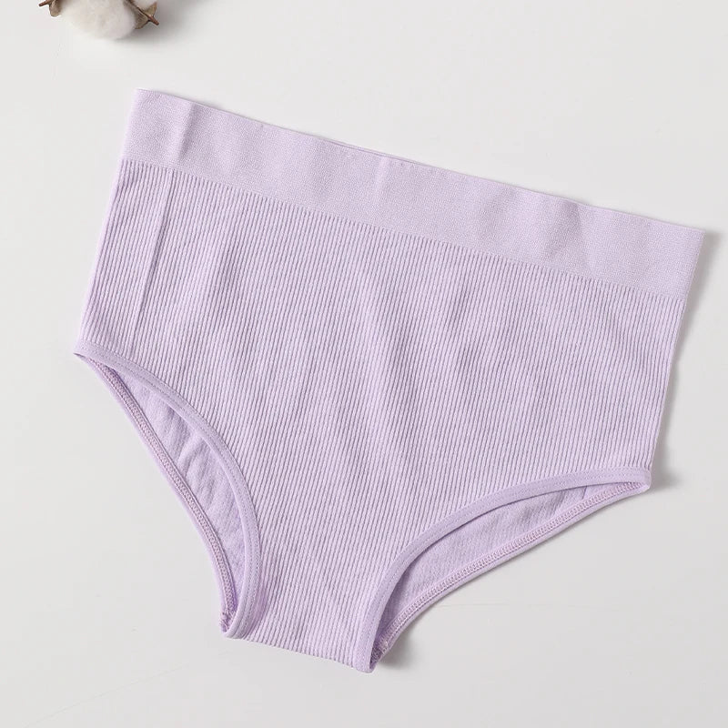 1PC Seamless Panties Women Sexy High Waist Brief Hip Lift Underwear Female Underpants Shaperwear High Rise Panties Lingerie M-XL