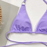 Sexy Micro Bikini 2025 Criss Cross Swimwear Bandage Woman Swimsuit Female Thong Bikinis Set 2 Piece Women Bathing Suit Beachwear