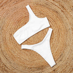 ZTVitality White One Shoulder Bikini Sexy Bikinis 2020 New Arrival Padded Low Waist Swimsuit Female Solid Swimwear Women Biquini