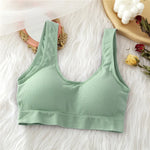 FINETOO Padded Tube Tops Sexy Crop Top Seamless Underwear U-Back Wrapped Chest Streetwear Female Fitness Tops Tank Lingerie 2020